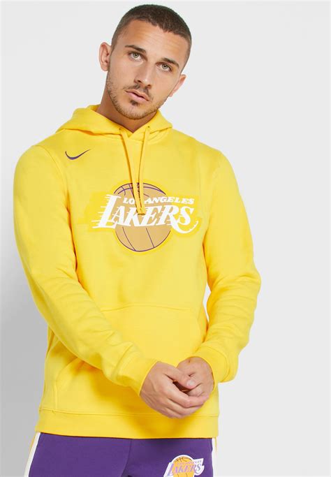 yellow lakers hoodie